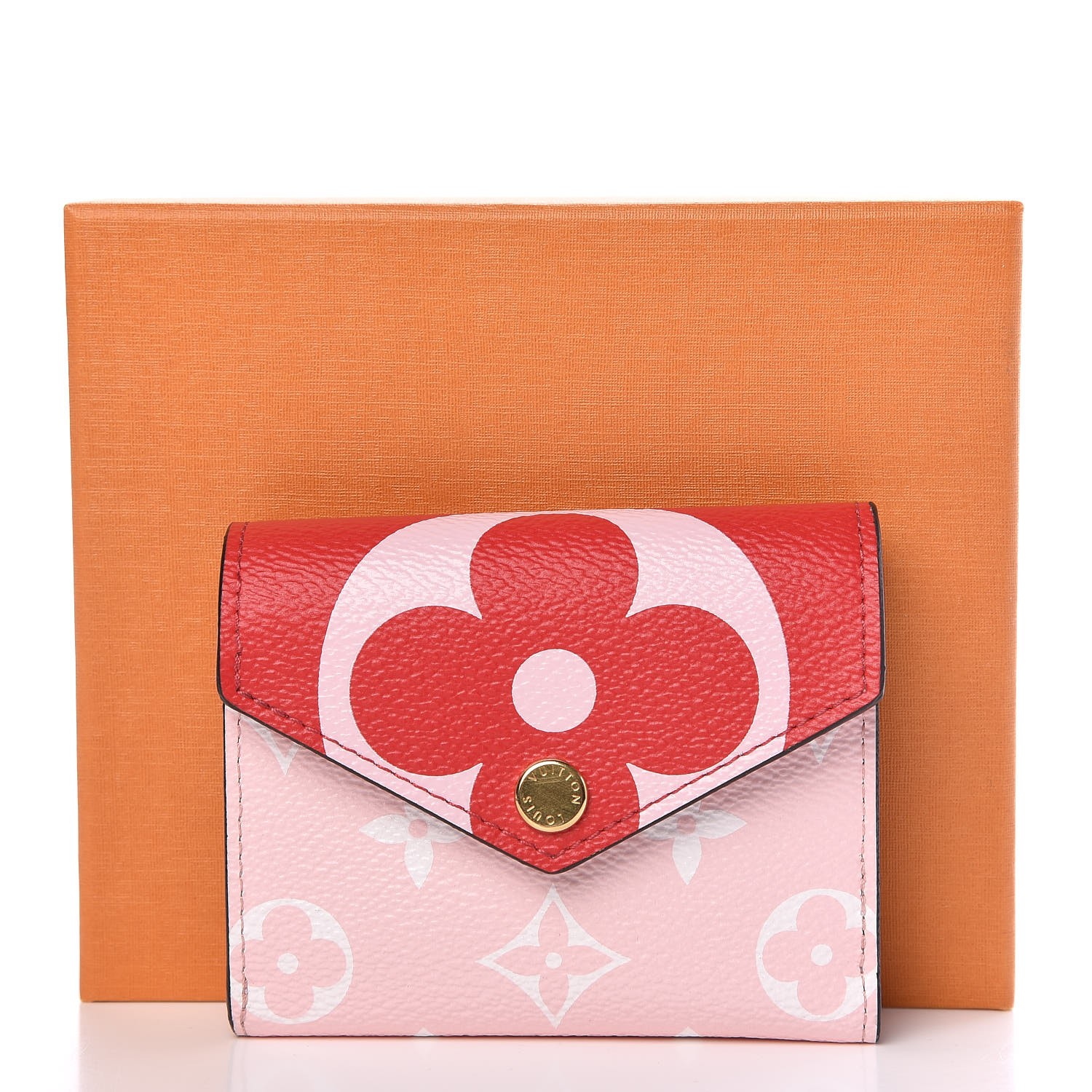 Louis Vuitton Monogram Giant Zoe Wallet Rouge