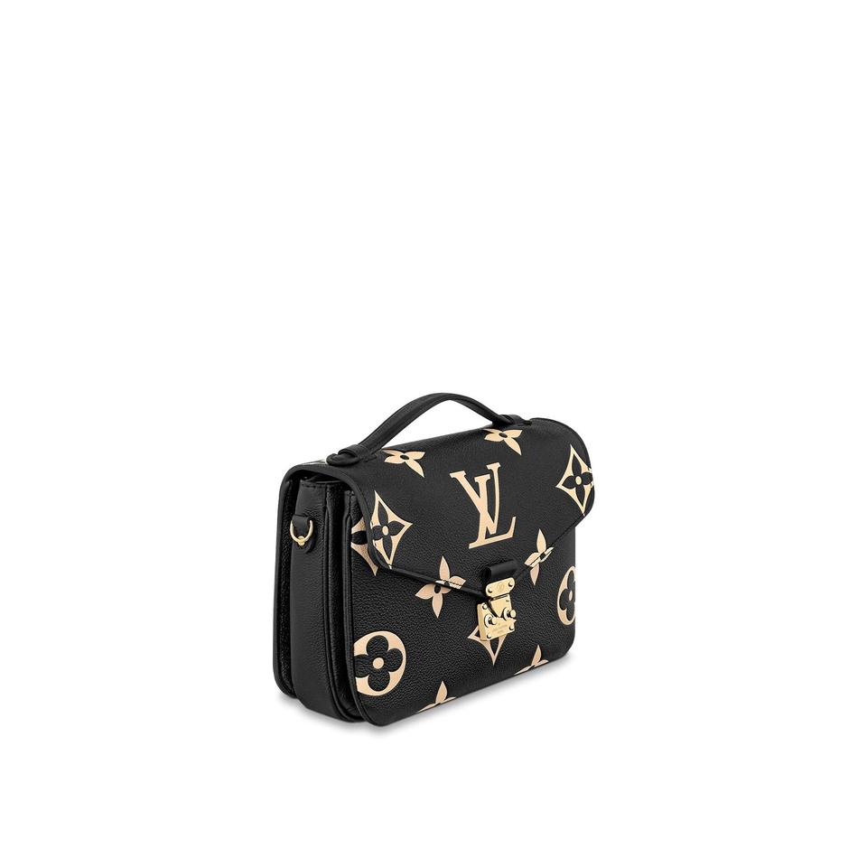 Pochette MÉtis M45773 Black/Beige Bicolour Monogram Empreinte Le