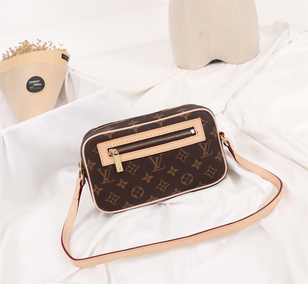 Louis Vuitton Pochette Cite Monogram Canvas Handbag